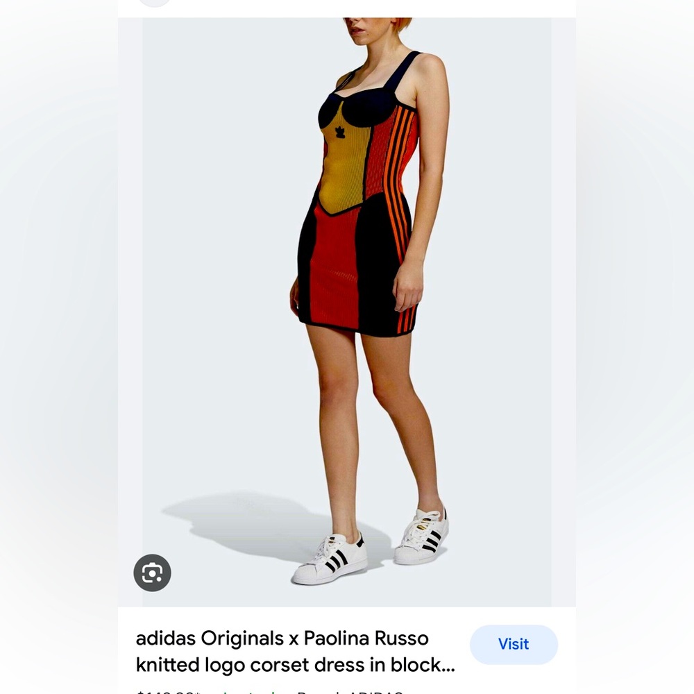 Adidas’ x Paolina Russo Bodycom dress